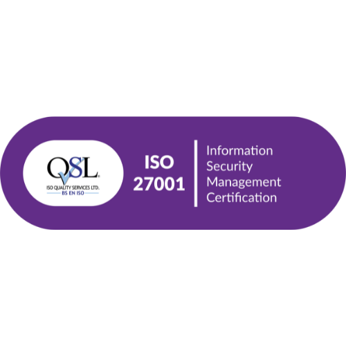 ISO 27001 certificate