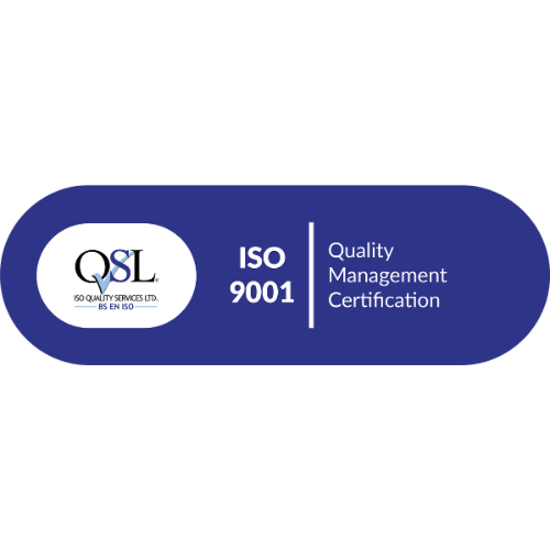 ISO 9001 certificate