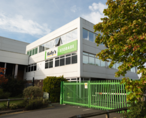 Picture of Kelly's Storage secure document management warehouse where they are a certified B Corporation